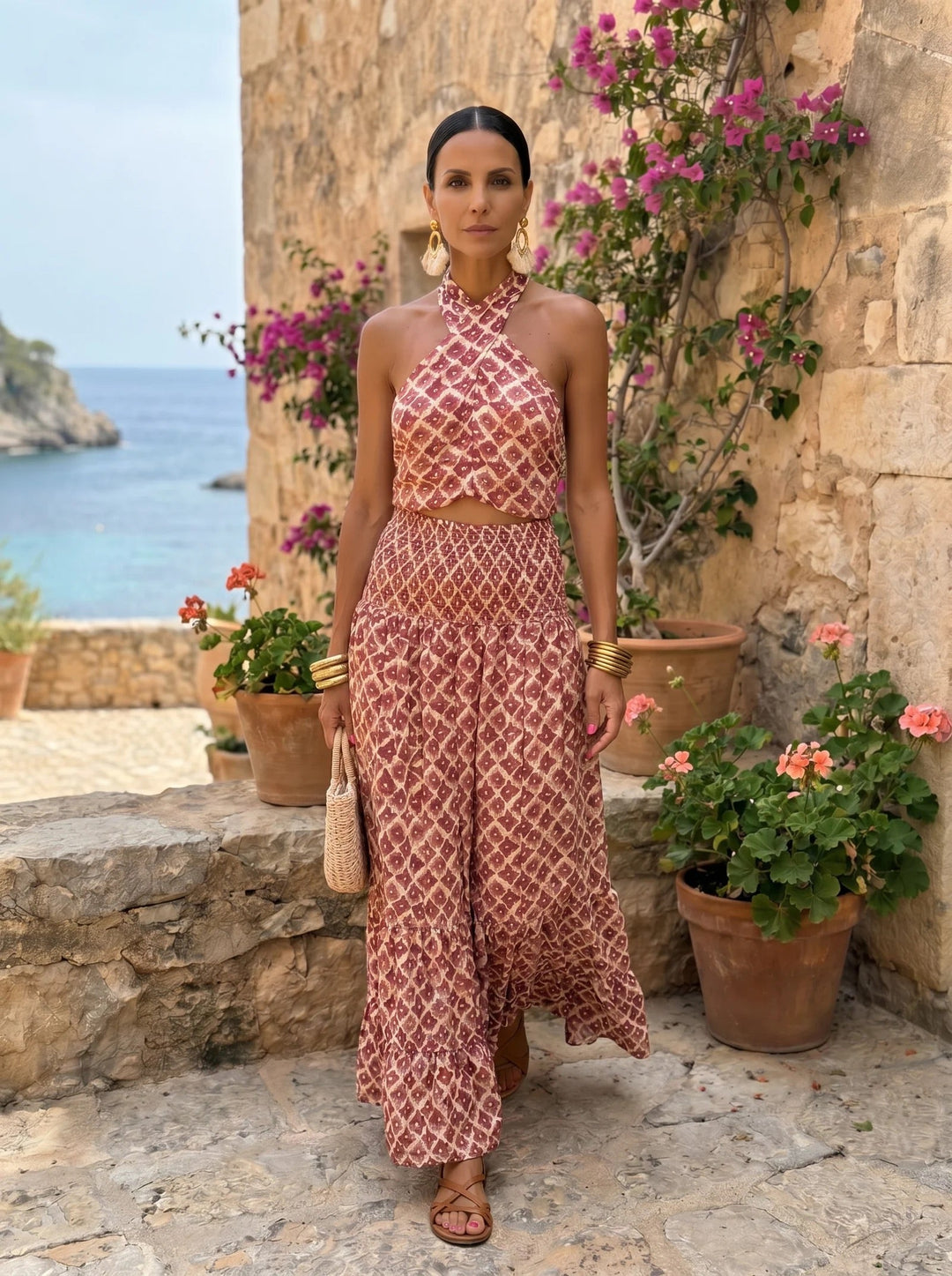 Elsa | Sophisticated Off-Shoulder Elegant Set
