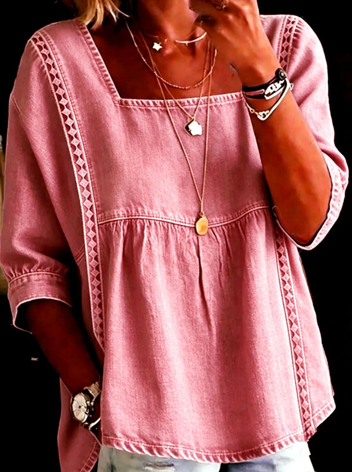 Madeline Denim Maxi Dress