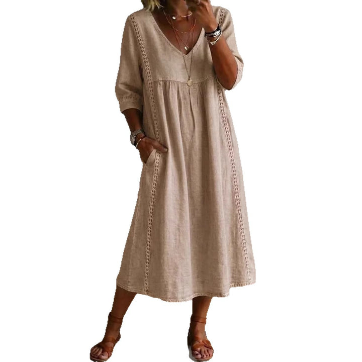 Margot™ Denim Midi Dress