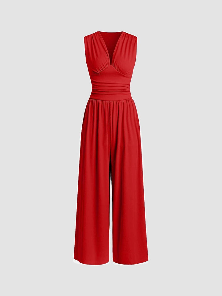 Ava™ | Elegant Sleeveless Jumpsuit
