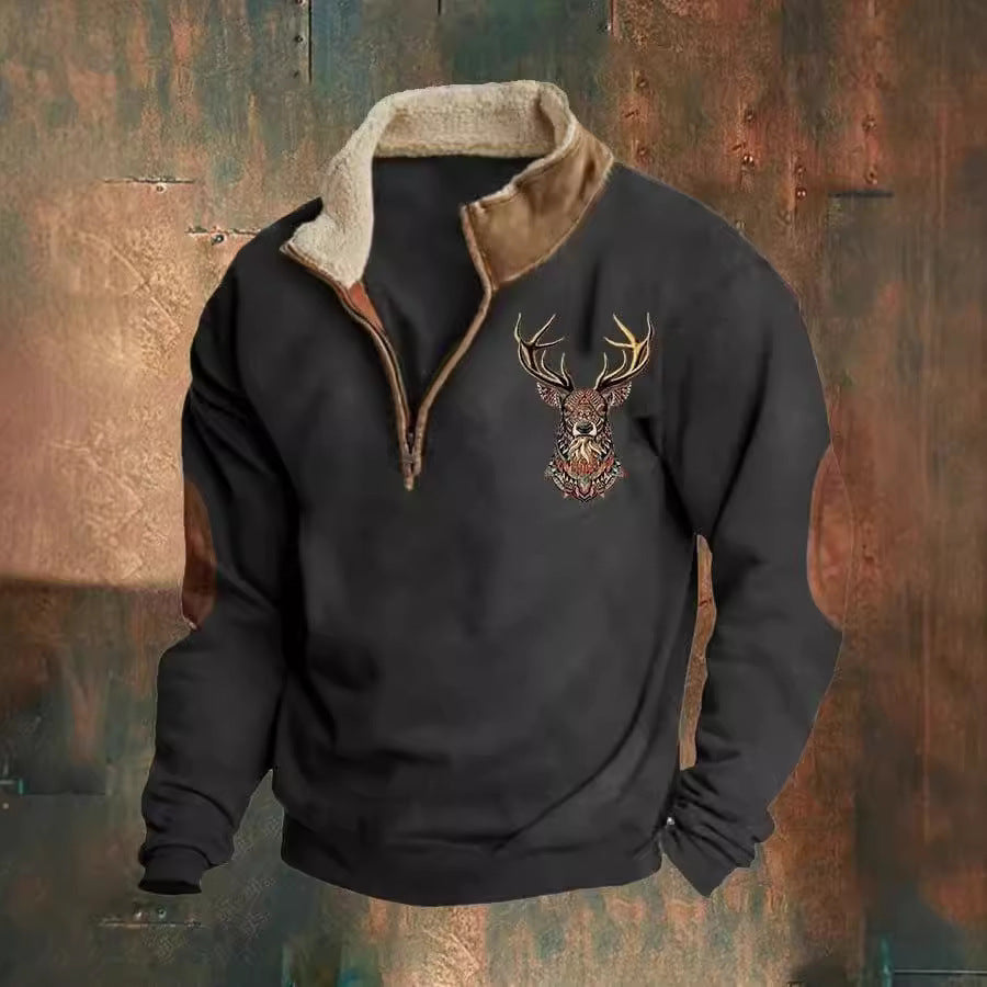 Jake Comfortable Zip-Up Pullover