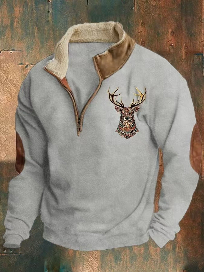 Jake Comfortable Zip-Up Pullover
