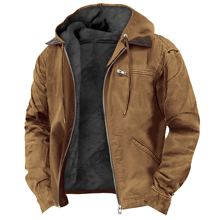 Yorkshire Fleece-Lined Hooded Jacket
