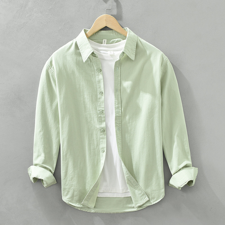 Positano | Cotton-Linen Tailored Shirt