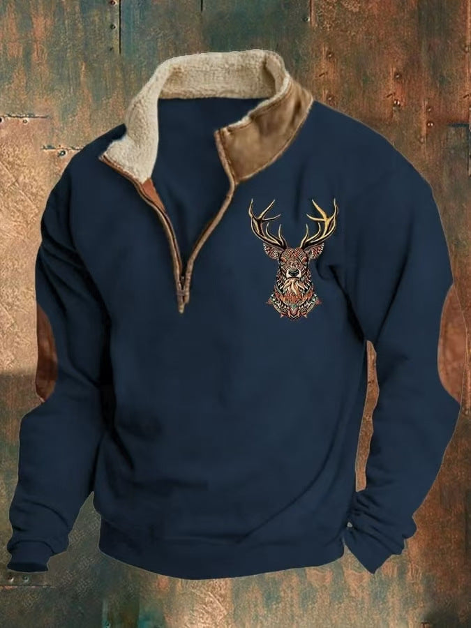 Jake Comfortable Zip-Up Pullover