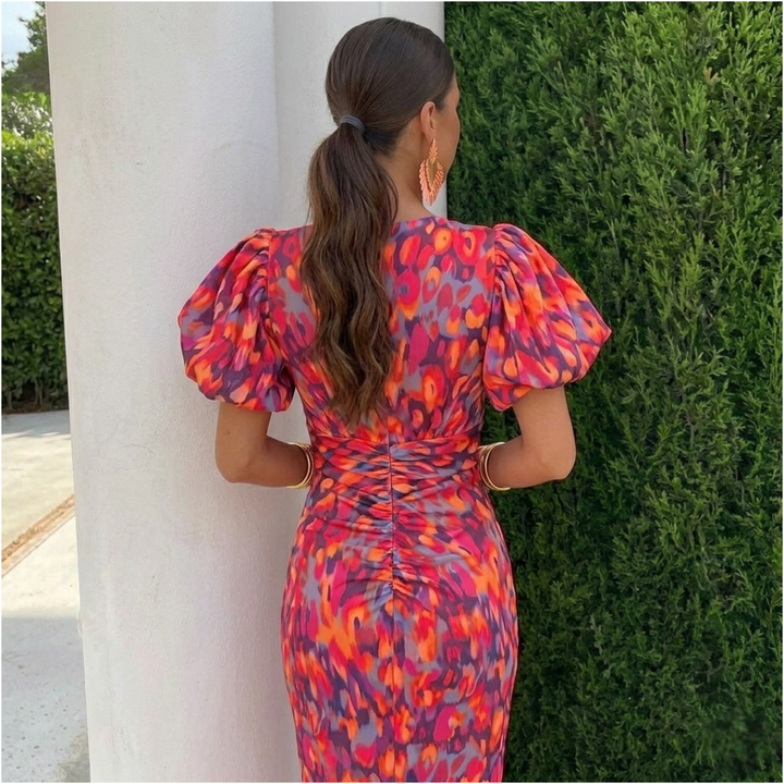 The Juliette | Puff Sleeve Ruched