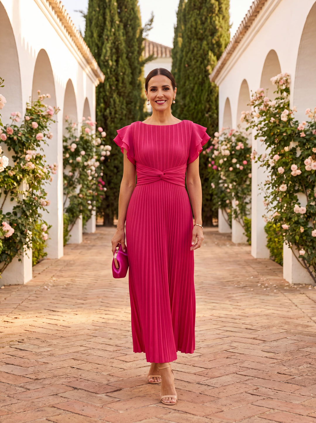 Gloria | Dress with Elegant Fall