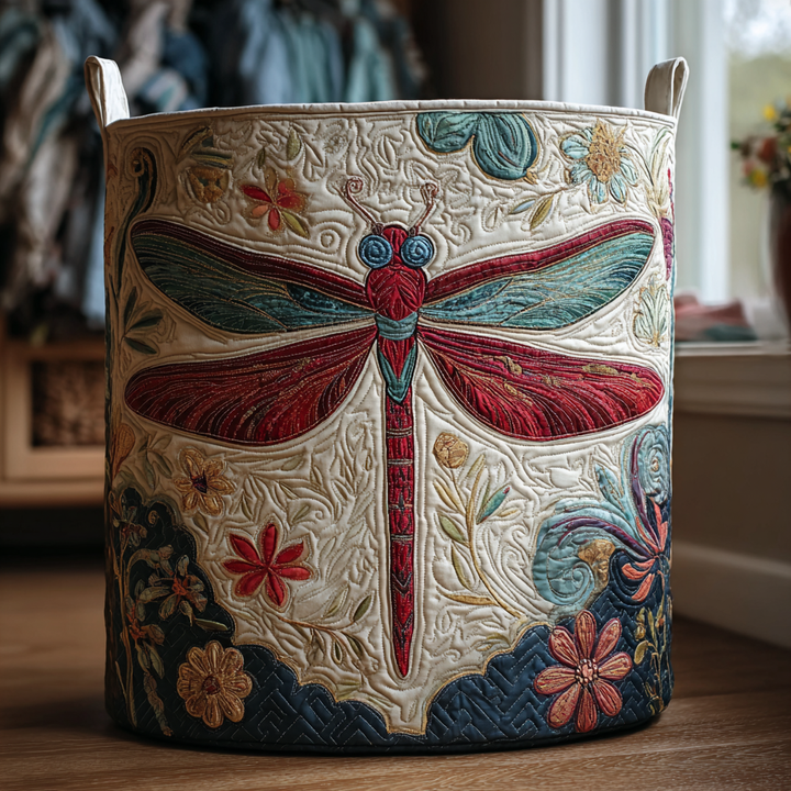 Skye | Pure Dragonfly Quilted Laundry Hamper