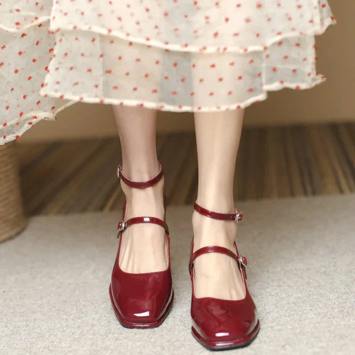 Mora Ankle-Strap Pumps