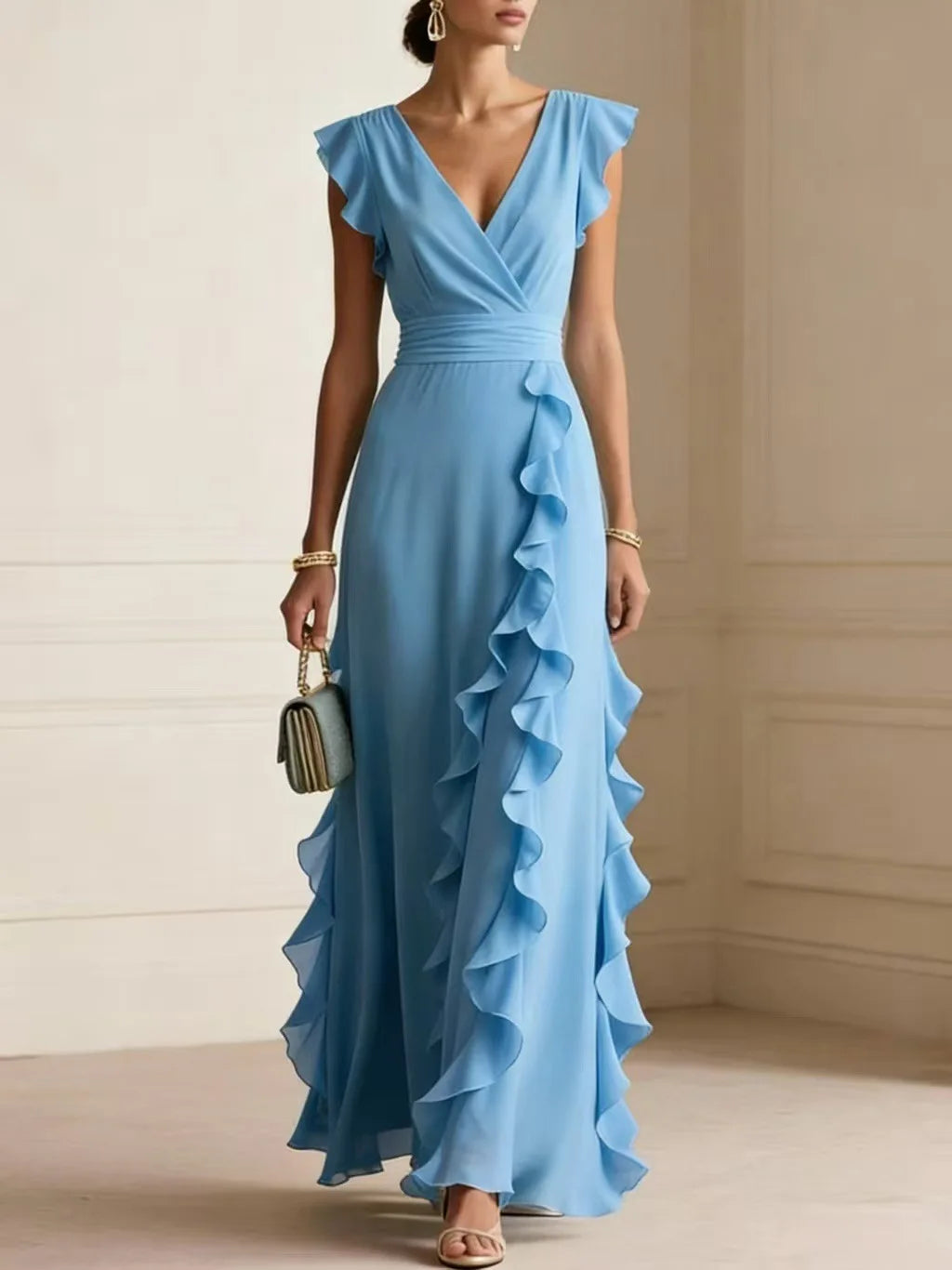 Seraphina™ | Graceful Ruffle  Dress
