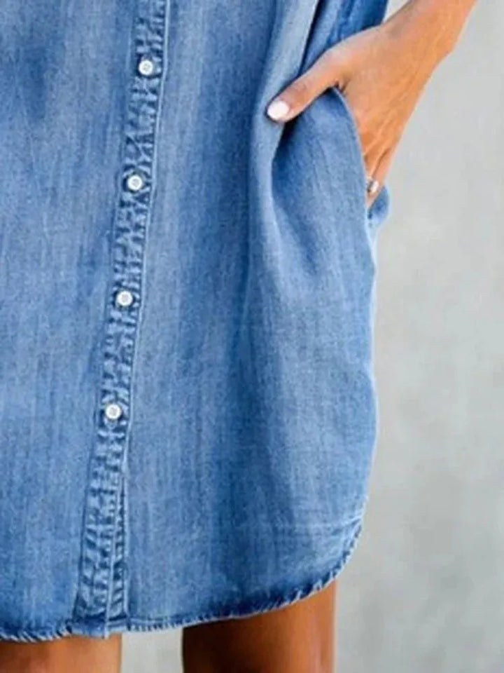 Charlotte™ | Casual Chic Denim Dress