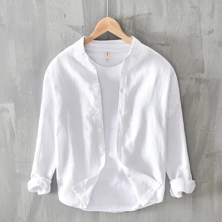 Positano | Cotton-Linen Tailored Shirt