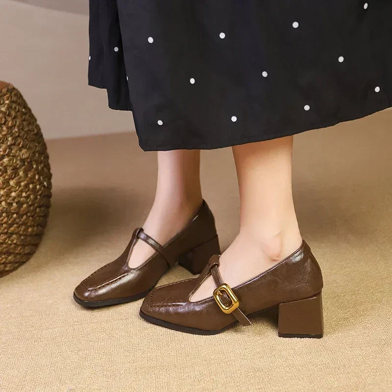 Ysollene French Mary Janes