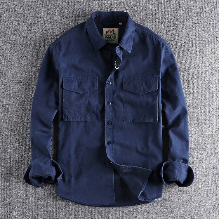 Leo – Men’s Relaxed-Fit Organic Cotton Shirt