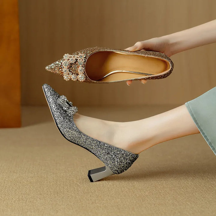 Florence Glitter Pumps
