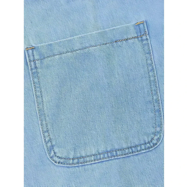 Saylor | Relaxed Denim-Look Dress