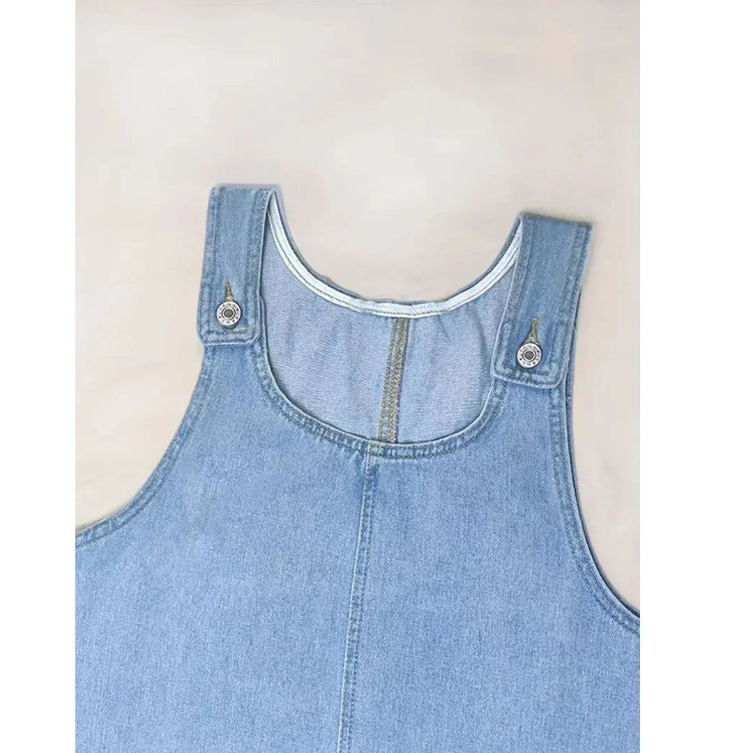 Saylor | Relaxed Denim-Look Dress