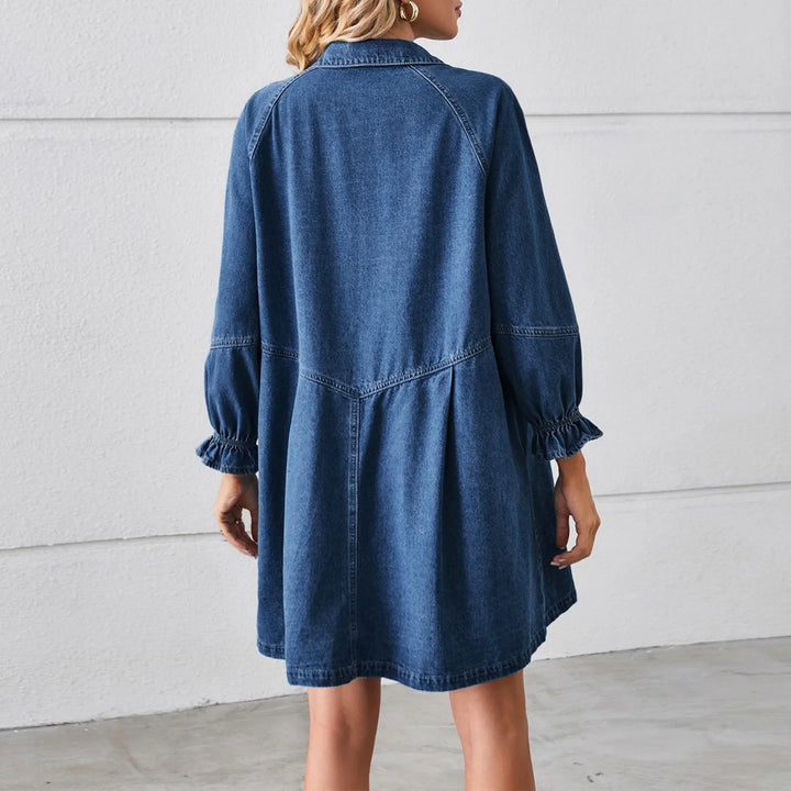 Marlowe  Timeless Denim Shirt Dress