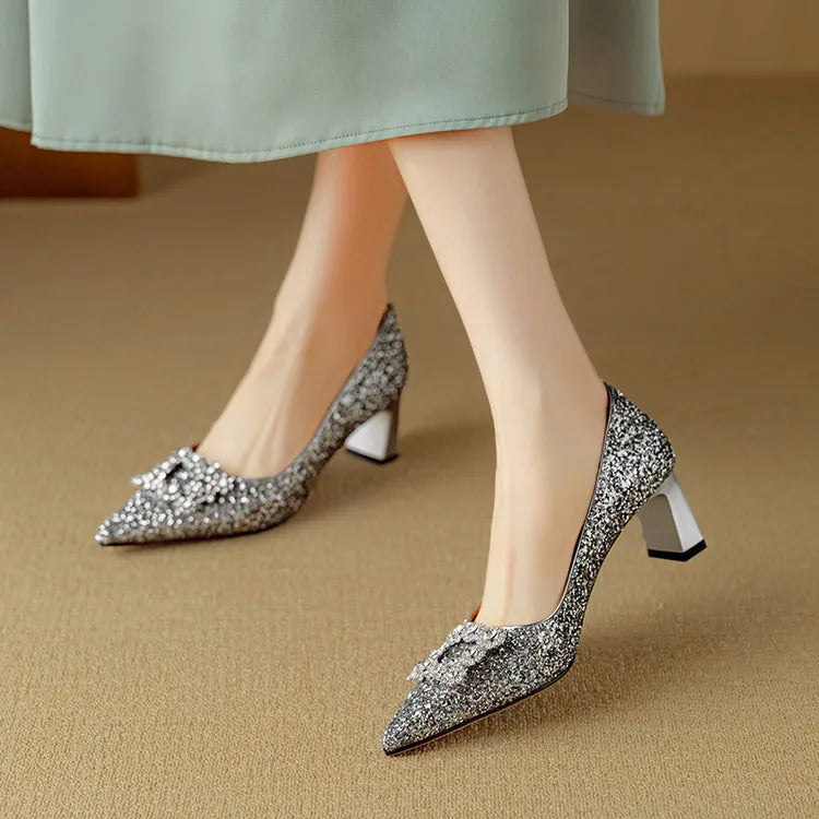 Florence Glitter Pumps