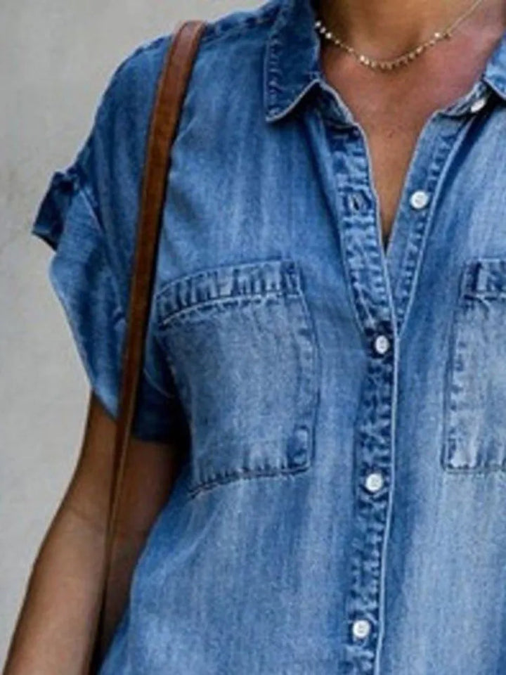 Charlotte™ | Casual Chic Denim Dress