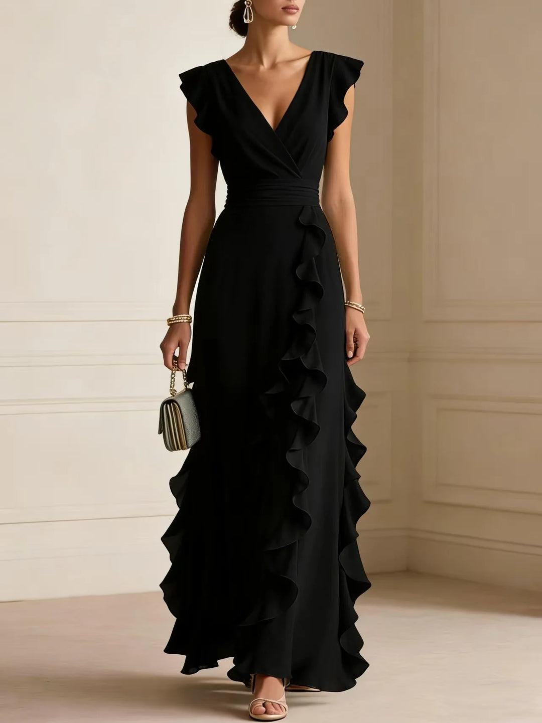 Seraphina™ | Graceful Ruffle  Dress
