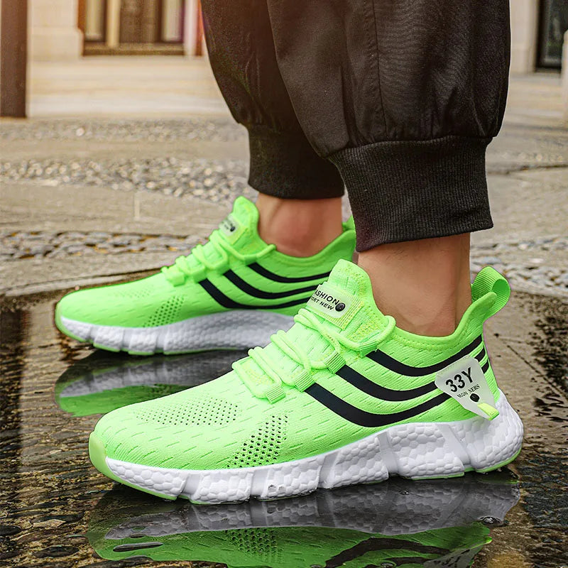 Derek – Men’s Lightweight Sneakers with Non-Slip Grip