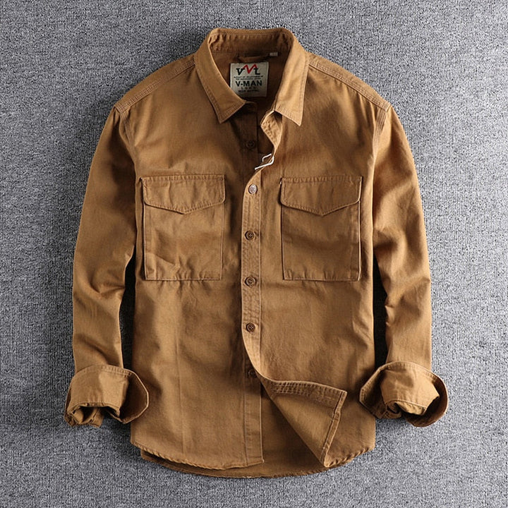 Leo – Men’s Relaxed-Fit Organic Cotton Shirt