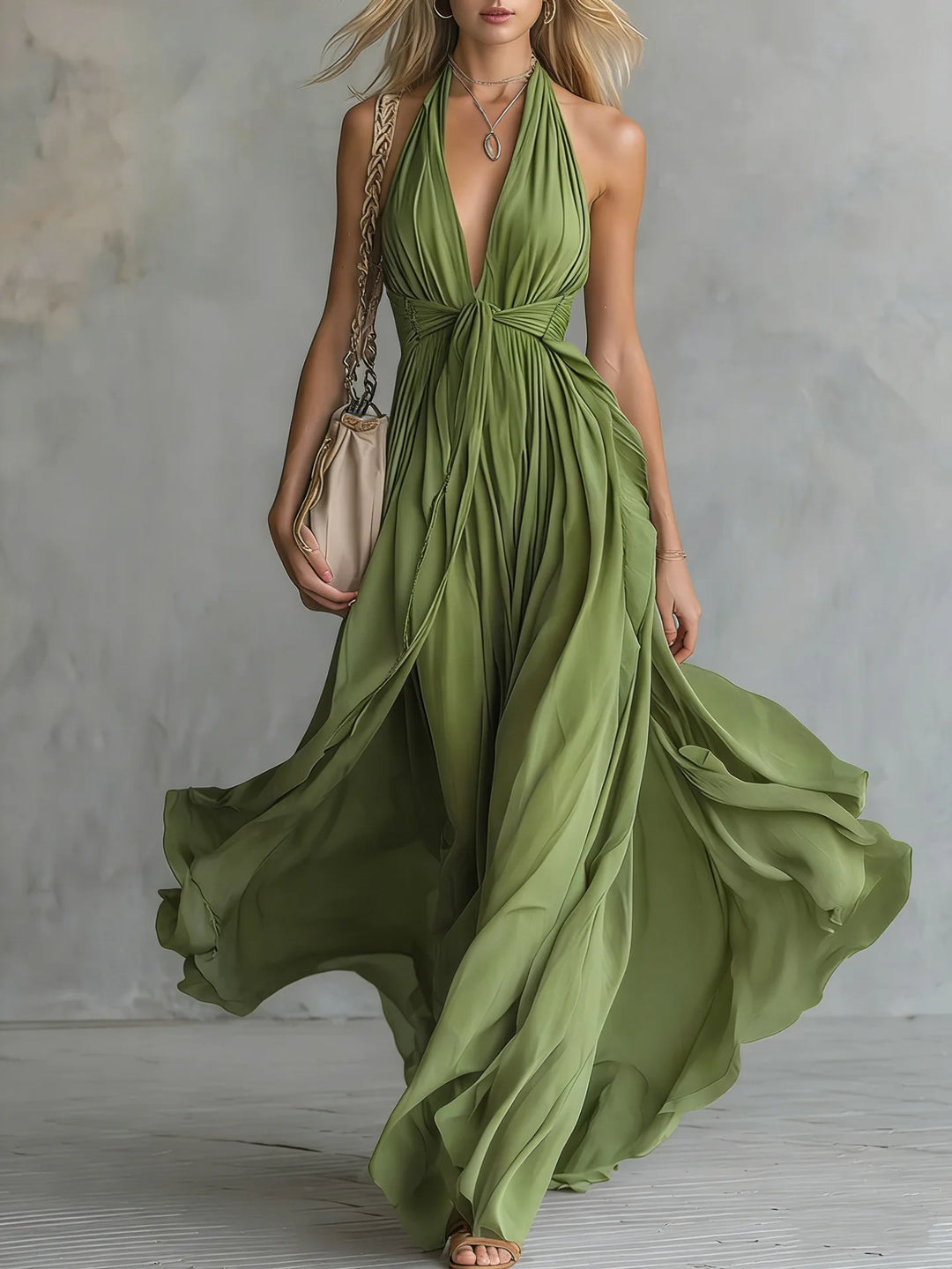 Aurélie™ | Graceful Resort Maxi Dress