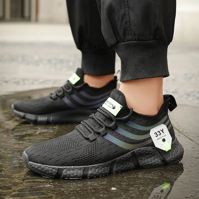 Derek – Men’s Lightweight Sneakers with Non-Slip Grip