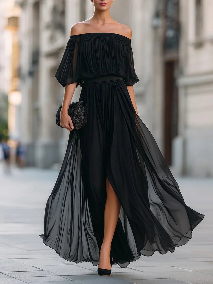 Vivienne™ | Timeless Chiffon Dress