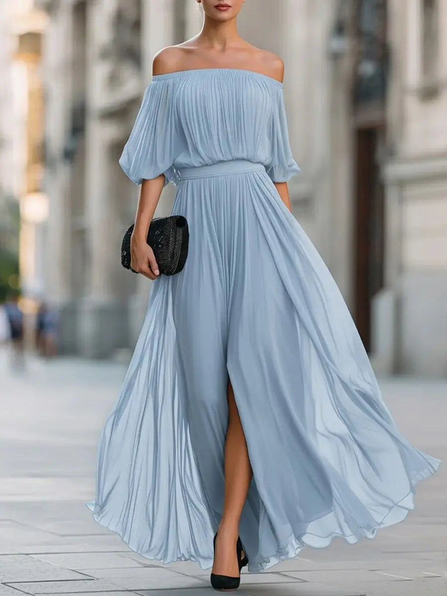 Vivienne™ | Timeless Chiffon Dress