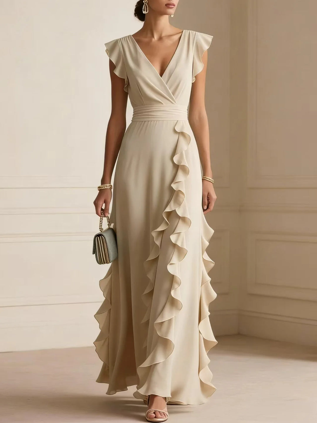 Seraphina™ | Graceful Ruffle  Dress