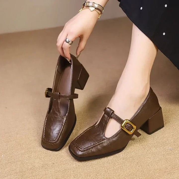 Ysollene French Mary Janes