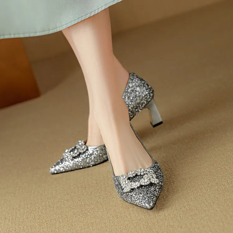 Florence Glitter Pumps