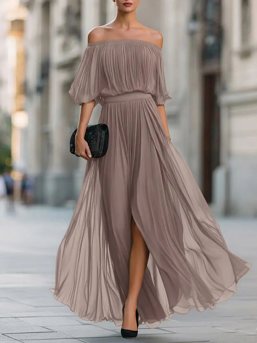 Vivienne™ | Timeless Chiffon Dress