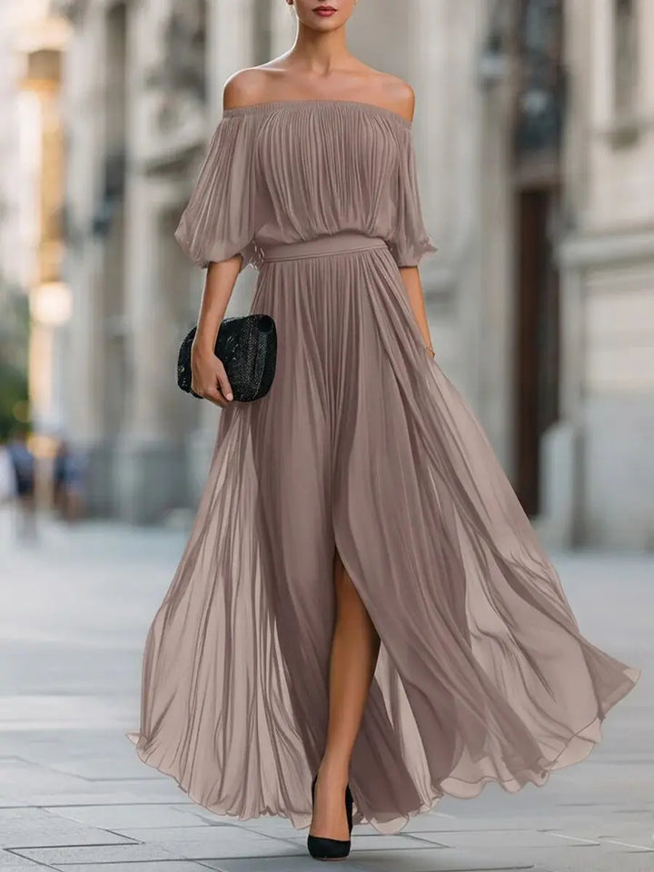 Vivienne™ | Timeless Chiffon Dress