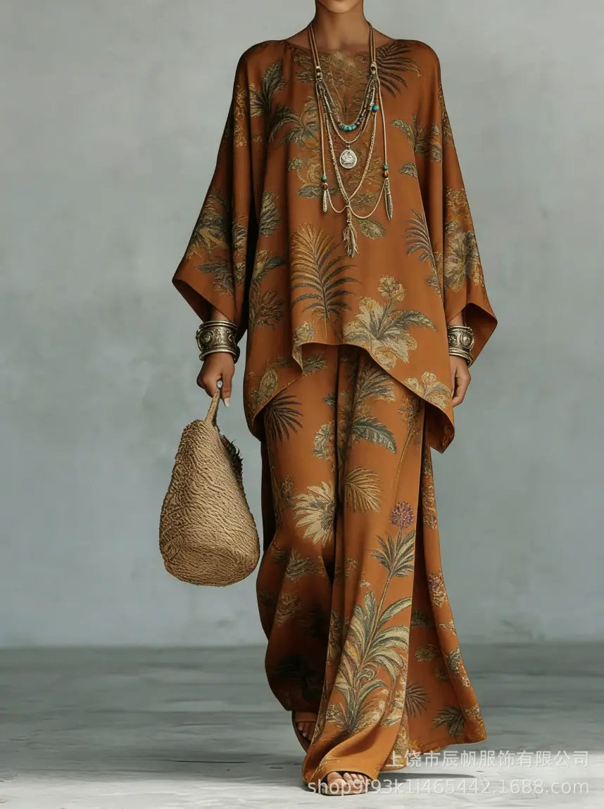 Veronique | Elegant Linen Two-Piece Set