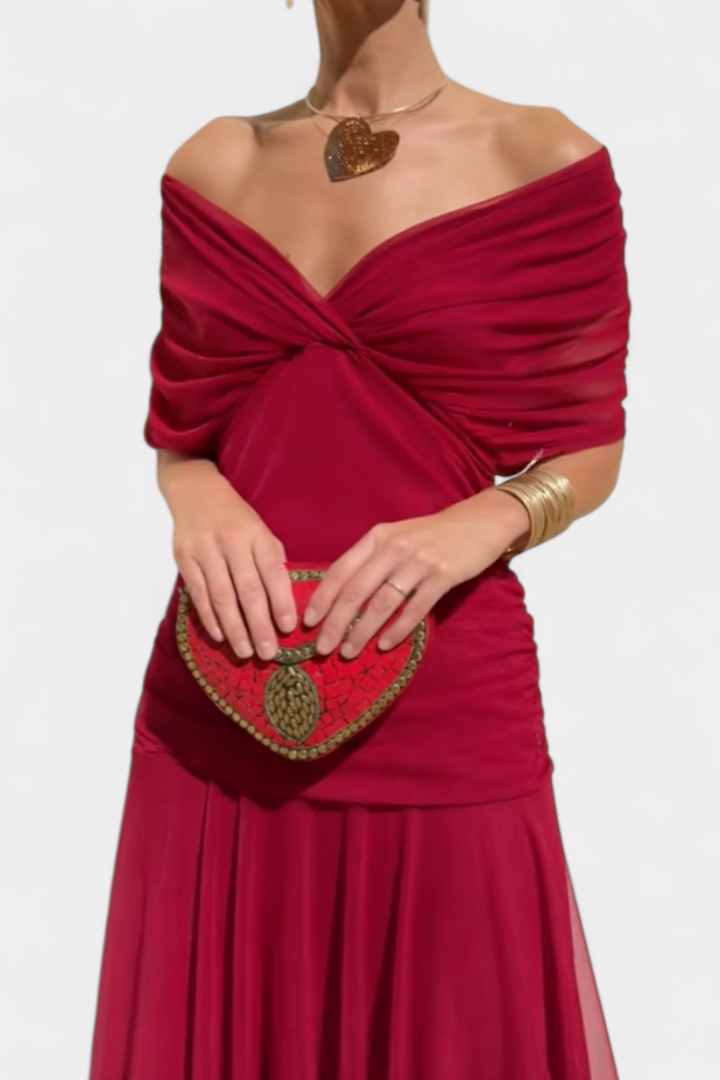 Sophie | V-Neck Floral Maxi Dress