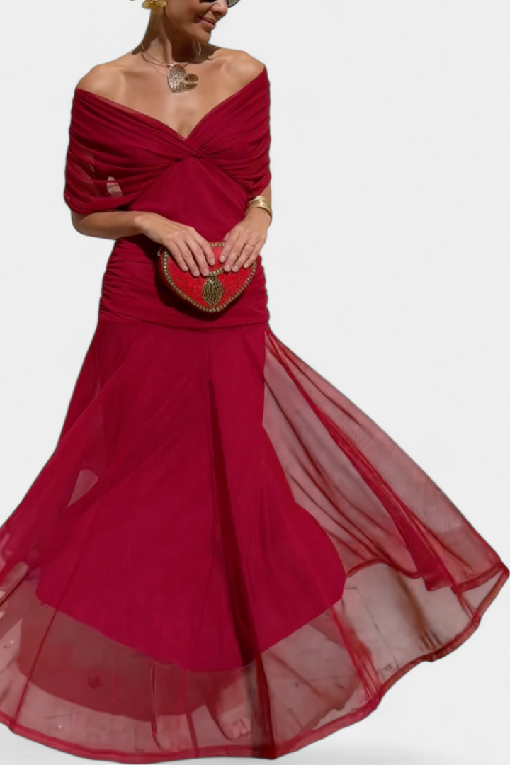 Sophie | V-Neck Floral Maxi Dress