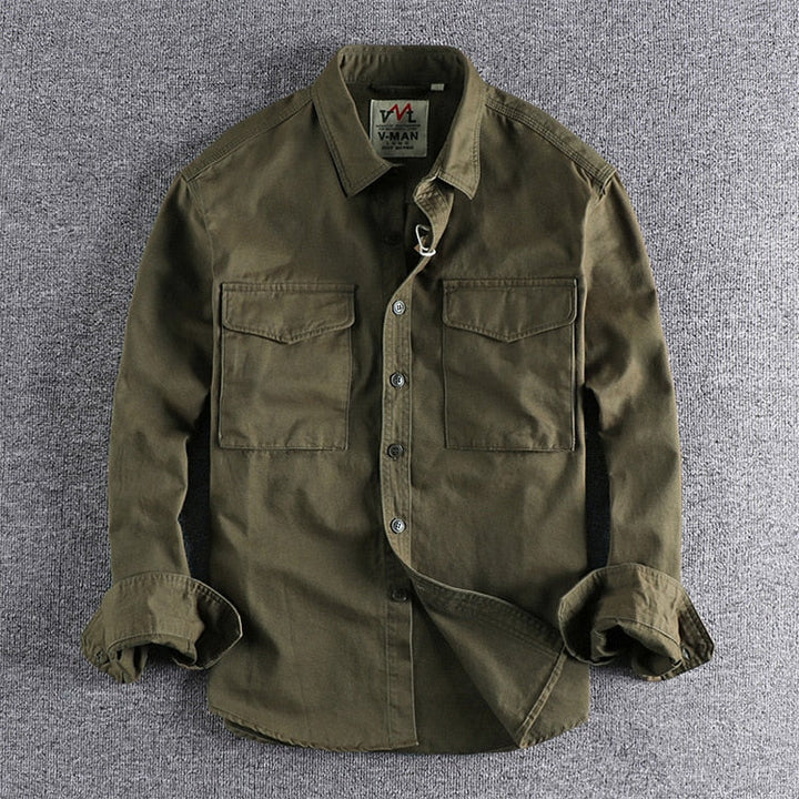 Leo – Men’s Relaxed-Fit Organic Cotton Shirt