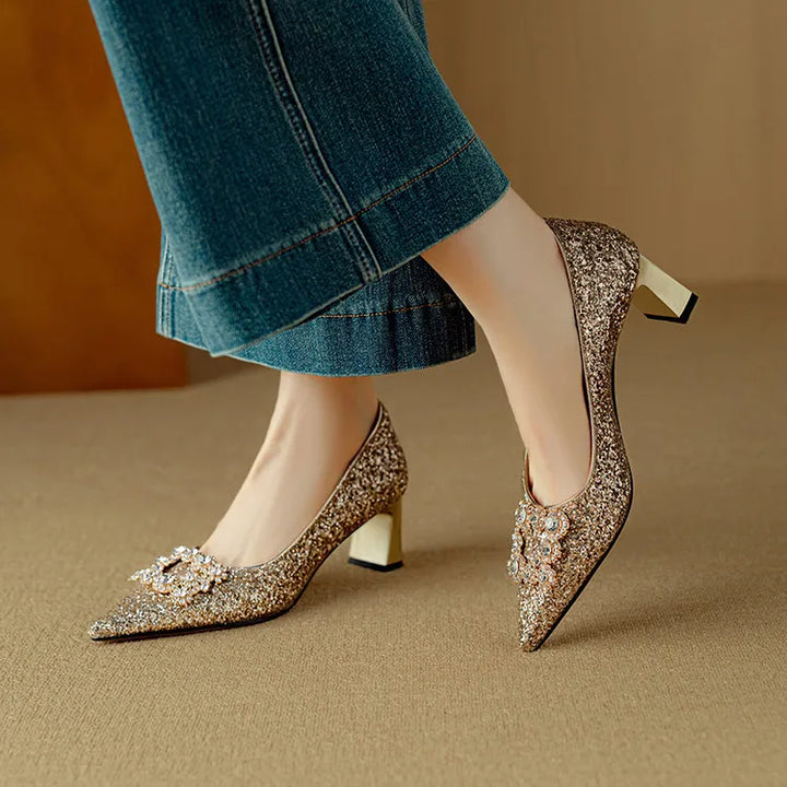 Florence Glitter Pumps