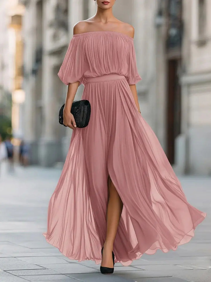 Vivienne™ | Timeless Chiffon Dress
