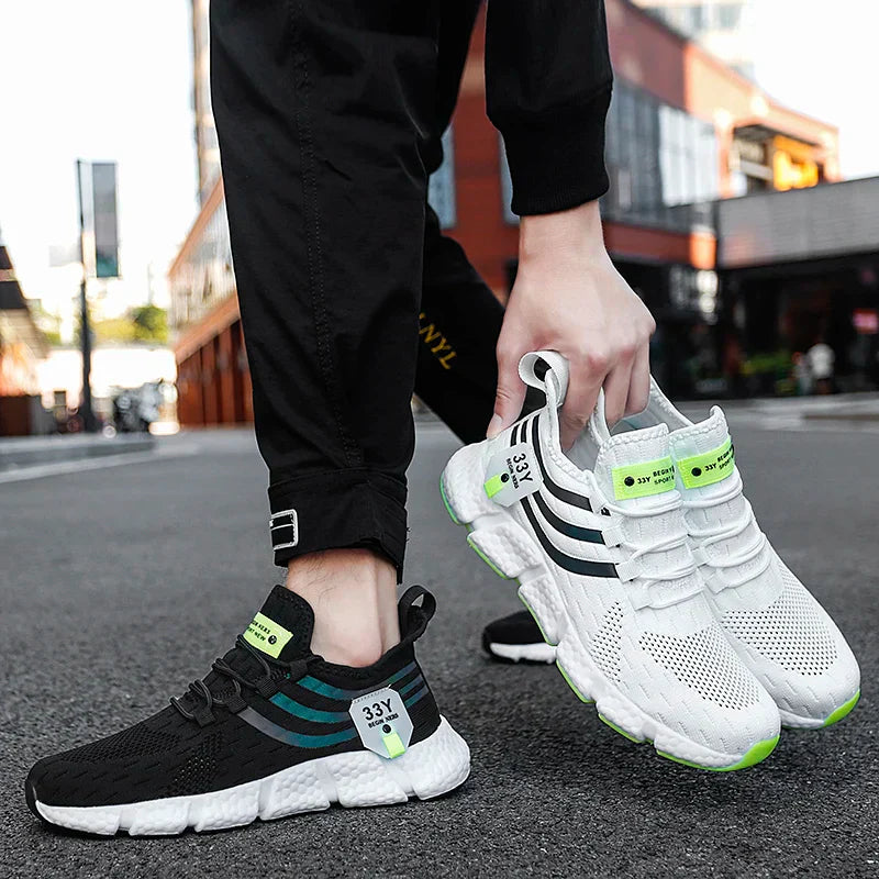 Derek – Men’s Lightweight Sneakers with Non-Slip Grip