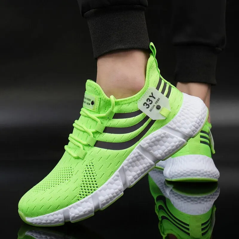 Derek – Men’s Lightweight Sneakers with Non-Slip Grip