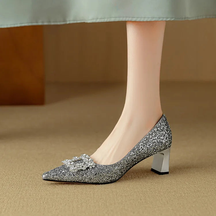 Florence Glitter Pumps