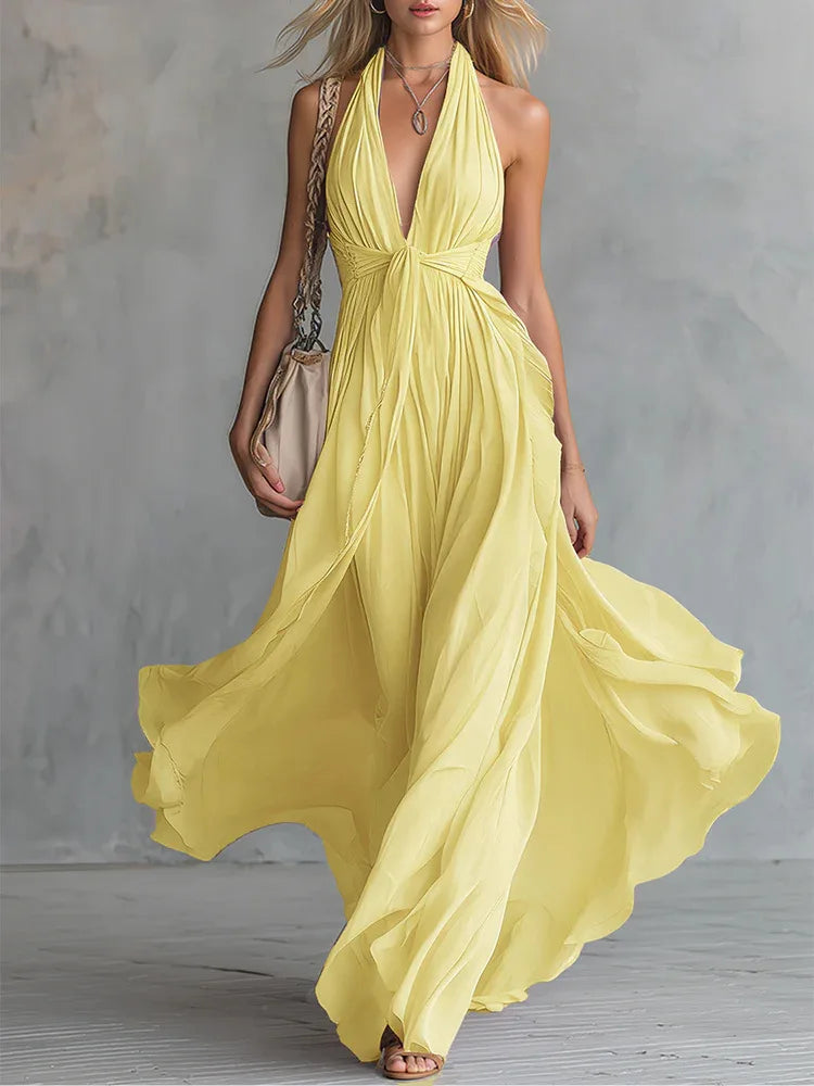 Aurélie™ | Graceful Resort Maxi Dress