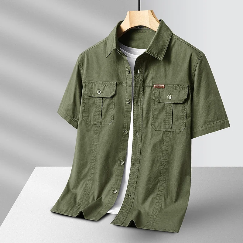 Greco – Men’s Quick-Dry Cotton Shirt