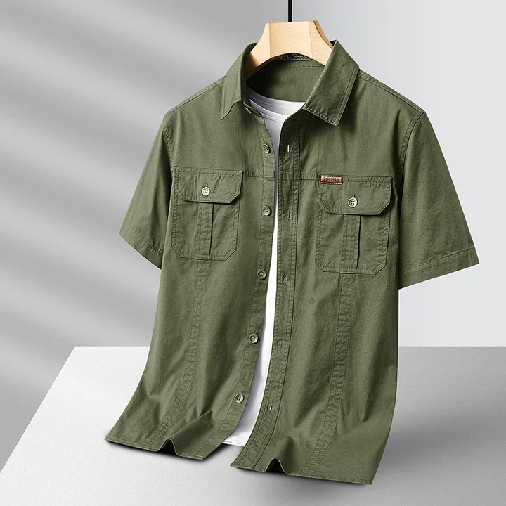 Greco – Men’s Quick-Dry Cotton Shirt