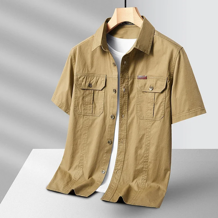 Greco – Men’s Quick-Dry Cotton Shirt