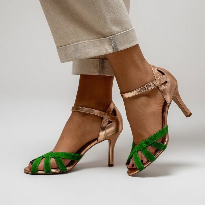 Amelia | Braided Heel Sandals